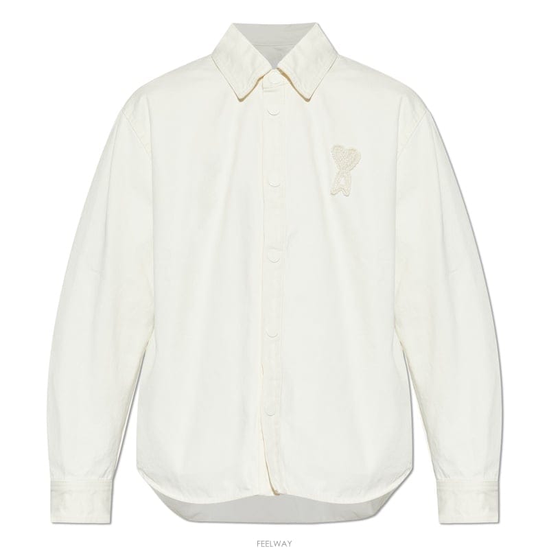 26SS 아미 하트 로고 공용 셔츠 자켓 UJK897 DE0126 136