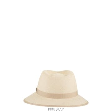 Max Mara 26SS �������� MXADOLMEN   Woven straw ���� with grosgrain band 26126SS �������� MXADOLMEN   Woven straw ���� with grosgr