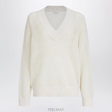 Brunello Cucinelli 26SS ���ڷ� ��ġ�ڸ� ȭ��Ʈ ĳ�ù̾� mesh ������ M12205102WSCO312 TP5756530626SS ���ڷ� ��ġ�ڸ� ȭ��Ʈ ĳ�ù̾� mesh ������ M12