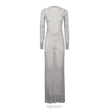 | Other Brand | 23FW ��Ÿ �귣�� Maxi �巹�� MAXIFLAREDDRESSSILVERCHAMELEON TP57707123FW ��Ÿ �귣�� Maxi �巹�� MAXIFLAREDDRESSSILVERCHAM