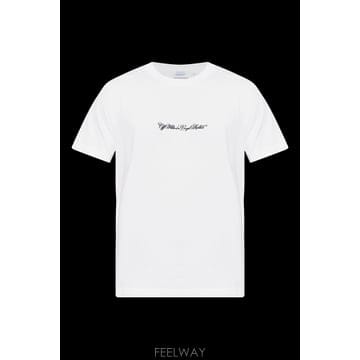 Off White 26SS Off ȭ��Ʈ T ���� with embroidered �ΰ� 44MAA027S26J002100 TP526SS Off ȭ��Ʈ T ���� with embroidered �ΰ� 44MAA027S