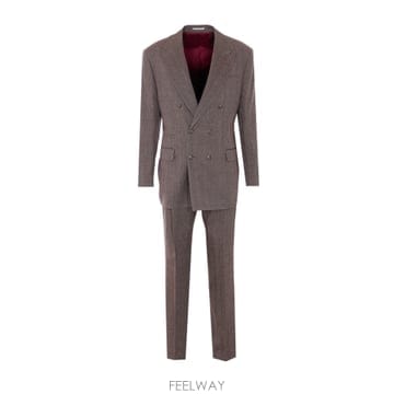Brunello Cucinelli 26SS ���ڷ� ��ġ�ڸ� ��Ʈ MZ4089CPN2C009 TP57439394926SS ���ڷ� ��ġ�ڸ� ��Ʈ MZ4089CPN2C009 TP574393949