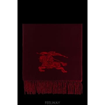 Burberry 26SS Burberry ĳ�ù̾� ��ī�� with fringes 8117831A4217OXBLOODRED T26SS Burberry ĳ�ù̾� ��ī�� with fringes 8117831A421