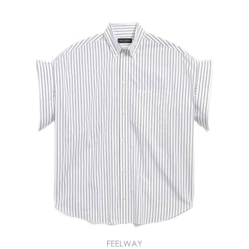 Balenciaga 26SS Balenciaga Embroidered poplin ���������� ���� 857833TTM33908626SS Balenciaga Embroidered poplin ���������� ���� 857