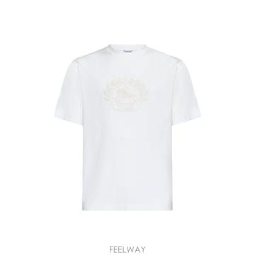 Burberry 24FW Burberry ��Ʈ sleeves  Tonal �ΰ� on the front  Crew ��  80924FW Burberry ��Ʈ sleeves  Tonal �ΰ� on the front  C