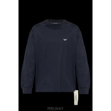 Armani 26SS �������� �Ƹ����� �� sleeve T ���� EM005362AF13669UB118 TP5744583626SS �������� �Ƹ����� �� sleeve T ���� EM005362AF1366