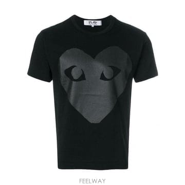Comme des Garcons 24SS �ĵ������� ���� T ���� P1T190BLACK TP57818809324SS �ĵ������� ���� T ���� P1T190BLACK TP578188093