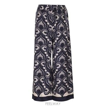 Max Mara 26SS �������� WKDOTTICO   Flowing ����Ʈ ��ũ trousers 2615131011600026SS �������� WKDOTTICO   Flowing ����Ʈ ��ũ trousers