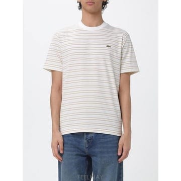 LACOSTE 26SS LACOSTE T ���� in cotone a righe Lacoste TH08741RR TP578326SS LACOSTE T ���� in cotone a righe Lacoste TH08741R