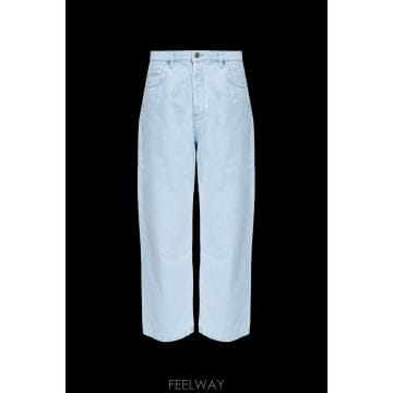 Maison Kitsune 26SS Maison Kitsune Straight ���� jeans QM01102WD402200489 TP526SS Maison Kitsune Straight ���� jeans QM01102WD40220