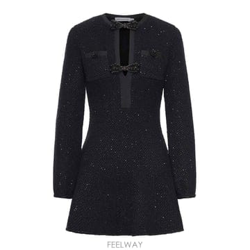 Self Portrait 26SS Self portrait �̴� �巹�� In ��Ʈ With ���� Sequins RS26210SBLAC26SS Self portrait �̴� �巹�� In ��Ʈ With ���� Sequi