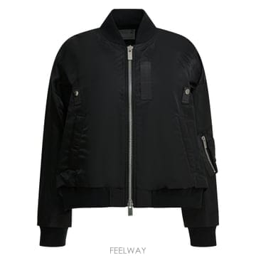 Sacai 26SS Sacai Asymmetrical Blouson Bottom 2608304001 TP5706675626SS Sacai Asymmetrical Blouson Bottom 2608304001 TP57