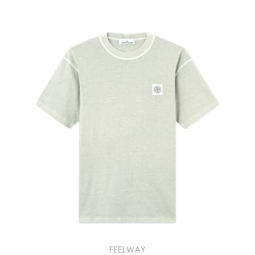Stone Island 26SS ������Ϸ��� T ���� with �ΰ� patch L1S152100026S0057V0155 TP570326SS ������Ϸ��� T ���� with �ΰ� patch L1S152100026S