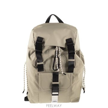 A.P.C. 26SS A P C  Technical nylon ���� with flap closure PAAGEH6222026SS A P C  Technical nylon ���� with flap closure PAA