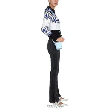 Alexander Mcqueen 22FW �˷���� ���� JEANS ���̵� ���� 687113QMABZ1131 TP57182397722FW �˷���� ���� JEANS ���̵� ���� 687113QMABZ1131 T