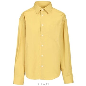 Ami 26SS AMI BOXY �� SLEEVES ���� BUTTON �ٿ� COLLAR �� EMBOSSED DE CO26SS AMI BOXY �� SLEEVES ���� BUTTON �ٿ� COLLAR �� EM