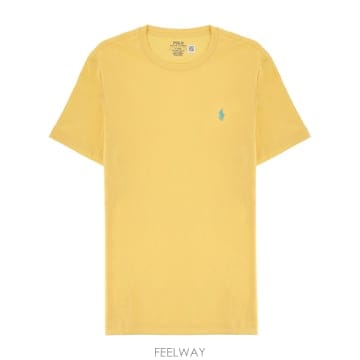 Ralph Lauren 26SS ���� ���� �η� T ���� WITH �ΰ� 710671438147CORNYELLOWC6103 TP57626SS ���� ���� �η� T ���� WITH �ΰ� 710671438147CORNY
