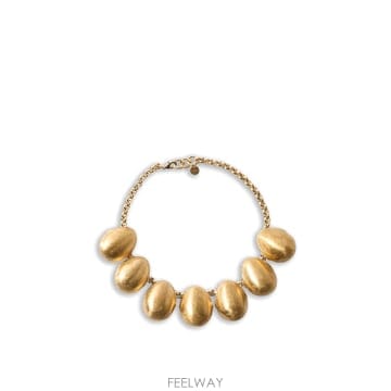 Jacquemus 26SS ��ũ���� ����� with ���� golden spheres  Shiny metal chain  Lob26SS ��ũ���� ����� with ���� golden spheres  Shiny m
