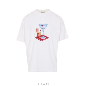 Drole de Monsieur 26SS ��ѵ幫�� Cocktail T ���� TS291CO002OW TP57808760826SS ��ѵ幫�� Cocktail T ���� TS291CO002OW TP5780876