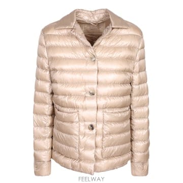 Herno 26SS ������ Nylon �ٿ� ����  Horizontal quilting  Button closure  P26SS ������ Nylon �ٿ� ����  Horizontal quilting  Butt