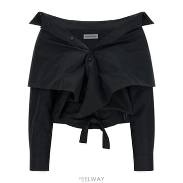 Balenciaga 26SS Balenciaga Crop ���� off the ��� 872123TUM201000 TP574354426SS Balenciaga Crop ���� off the ��� 872123TUM201000