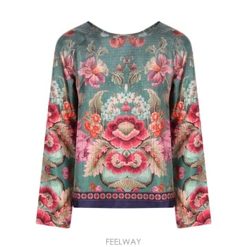 | Other Brand | 26SS PIERRE LOUIS MASCIA Loose ��  ��ũ fabric  Vibrant floral26SS PIERRE LOUIS MASCIA Loose ��  ��ũ fabric  Vibran