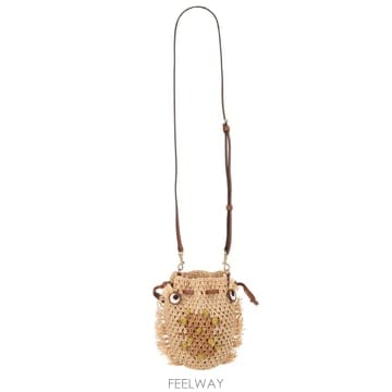 26SS 안야힌드마치 숄더 백 CREATURES 203760PECAN TP570785574