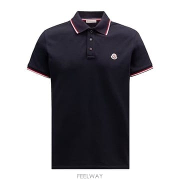 Moncler Moncler Ʈ�� �÷� TRIMMED ��ư piquE ���� ���� L10918A703008455677X TPMoncler Ʈ�� �÷� TRIMMED ��ư piquE ���� ���� L10918A