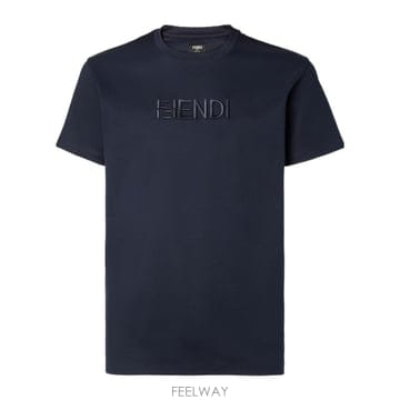 FENDI 26SS Fendi T ���� in cotone con �ΰ� Fendi FY1319AY0GF0PTH TP57426SS Fendi T ���� in cotone con �ΰ� Fendi FY1319AY0GF