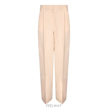IRO 26SS IRO Straight ��  Viscose �� linen fabric  Front closure w26SS IRO Straight ��  Viscose �� linen fabric  Front c