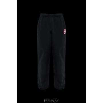 Canada Goose ĳ���ٱ��� Sweatpants with �ΰ� patch 1287M0BLACK TP574481058ĳ���ٱ��� Sweatpants with �ΰ� patch 1287M0BLACK TP57