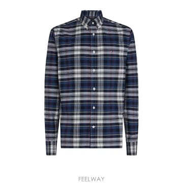 TOMMY HILFIGER 25SS Ÿ�����ǰ� OXFORD HERITAGE PLAID ���� MW0MW375660GZ TP5762756525SS Ÿ�����ǰ� OXFORD HERITAGE PLAID ���� MW0MW375660