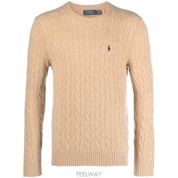 Ralph Lauren 25FW ���� ���� �η� �� SLEEVE PULLOVER 710876762009CAMEL TP5762166025FW ���� ���� �η� �� SLEEVE PULLOVER 710876762009CAM