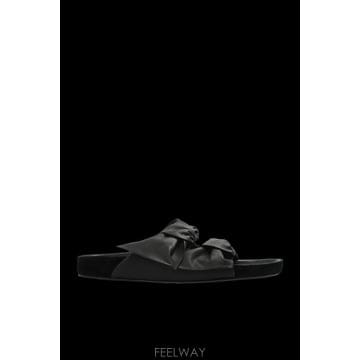 26SS 이자벨마랑 Lennyo 보우 slides SD0277FAD1B06SBLACK TP570785097