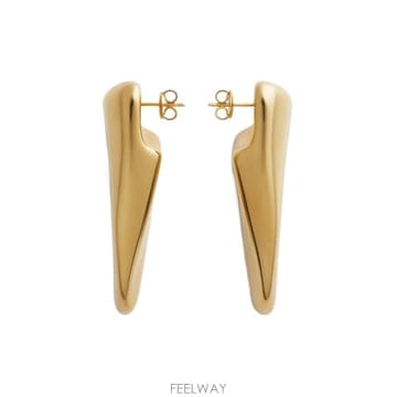 Bottega Veneta 26SS ���װ�����Ÿ ����� silver ���� Prisma earrings 865923VAHU08120 TP26SS ���װ�����Ÿ ����� silver ���� Prisma earrings 8