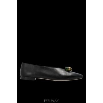 Jimmy Choo 26FW ������ Margot ���� Ballets MARGOTFLATEPFBLACKCLOVER TP57531826FW ������ Margot ���� Ballets MARGOTFLATEPFBLACKCLOV