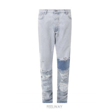 Heron Preston 23SS �췻�������� Light ���� ��ư Jeans HMYA011S23DEN0034000 TP578087423SS �췻�������� Light ���� ��ư Jeans HMYA011S23DEN0