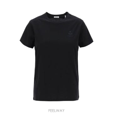 Isabel Marant 26SS ���ں����� ABY ��ư T ���� WITH EMBROIDERED �ΰ� TS0070FAA1N98E01B26SS ���ں����� ABY ��ư T ���� WITH EMBROIDERED �ΰ� 