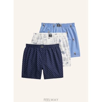 Ralph Lauren ���� ���� �η� 3 pack woven ���� ���� 100115505117016 TP576216163���� ���� �η� 3 pack woven ���� ���� 100115505117016 