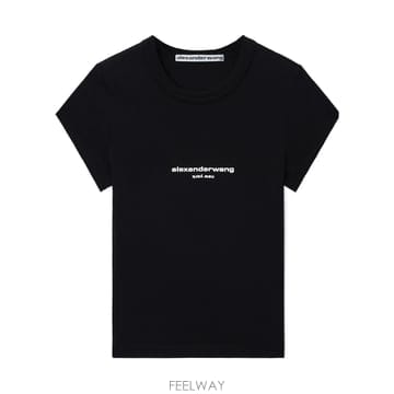 Alexander Wang 26FW �˷������ FITTED TEE W  �ΰ� ����Ʈ 1CC3261361001 TP57656668726FW �˷������ FITTED TEE W  �ΰ� ����Ʈ 1CC326136100