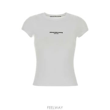 Alexander Wang 26FW �˷������ ȭ��Ʈ stretch ��ư t ���� 1CC3261361100 TP57656668626FW �˷������ ȭ��Ʈ stretch ��ư t ���� 1CC32613611