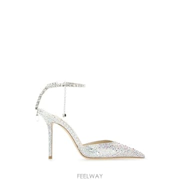 Jimmy Choo 26SS ������ Saeda pumps SAEDA100BAMIVORYCRYSTAL TP57189777326SS ������ Saeda pumps SAEDA100BAMIVORYCRYSTAL TP5718