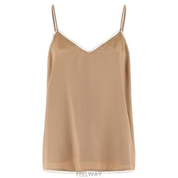 Fabiana Filippi 26SS �ĺ�Ƴ� �ʸ��� ž ������ ���״� ��Ʈ�� in viscosa TPD266F281L9090157 TP26SS �ĺ�Ƴ� �ʸ��� ž ������ ���״� ��Ʈ�� in viscos