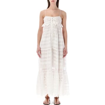 Isabel Marant 26SS ���ں����� PAULE �� �巹�� SANGALLO RO0951FAD1J05E20WH TP571846326SS ���ں����� PAULE �� �巹�� SANGALLO RO0951FAD1J05