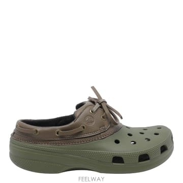 26SS CROCS 그린 클래식 보트 슈즈 Clog 212022AGWT TP572806209