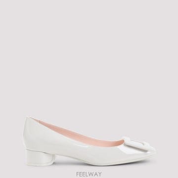 Roger Vivier 26SS ���� ��� Roundy Lacquered 25 Decollete RVW76741290D1PB01726SS ���� ��� Roundy Lacquered 25 Decollete RVW7674