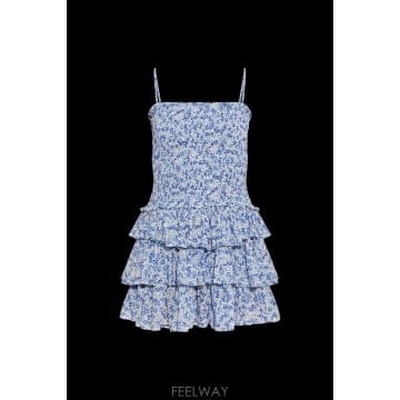 Isabel Marant 26SS ���ں����� �巹��  Elodie  RO1056FAD1J15EBLUE TP57484078926SS ���ں����� �巹��  Elodie  RO1056FAD1J15EBLUE TP5