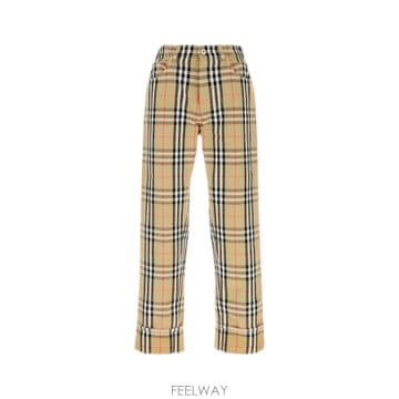 Burberry 25SS Burberry Embroidered canvas pant 8096639B9368 TP575936725SS Burberry Embroidered canvas pant 8096639B9368 TP5