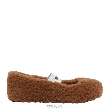 26SS 문부츠 Shearling Flats 2400010M008 TP572184622