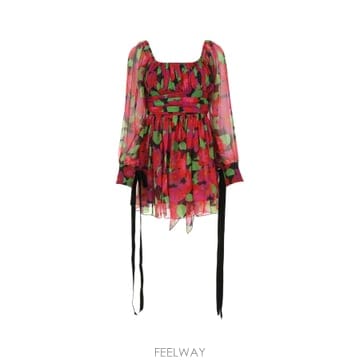 Saint Laurent 22SS ���ζ� ����Ʈ ��ũ �̴� �巹�� 680641Y3E161052 TP57291538122SS ���ζ� ����Ʈ ��ũ �̴� �巹�� 680641Y3E161052 TP